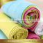 China Manufacturer wholesale alibaba comfortbale bamboo fiber plain dyed children towel 30*40cm