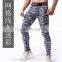 red black men 220g milk silk camo yoga jogging legging /jqi plus size camoflage athletic yoga pants capris trousers