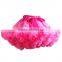 cute pink custom colors fashion party wear dancing fluffy tutu skirt for adult