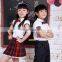 Custom school uniforms wholesale for boys and girls school age with textile polyester cotton fabric