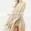 Beach Sexy Female Coat Fringed Shawl Knitted Blouse