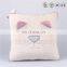 YK ISO9001 ODM relaxing cotton beige embroidery new series CAR CUSHION NECK PILLOW