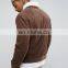 OEM Custom Denim Winter Jacket Men Denim Jacket With Fleece Lining