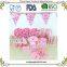 Theme Cartoon Party Tableware Cup Straw Plate Napkins Candy Box Banner Flags Kid's Birthday Party Decorations Supplies