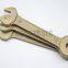 Aluminum bronze double open end wrench sparkless copper alloy forged type high quality