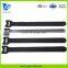 Flexible durable colorful micro hook loop cable tie