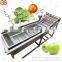 Factory Price Air Bubble Food Cleaning Fruit Washing Vegetable Blanching Machine