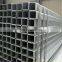 Weight ms galvanized square and steel tube, structural thin wall square galvanized iron tube