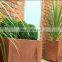 Outdoor Decorative Square Garden Corten Steel Planter