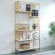 Stainless steel bookshelves