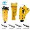 construction machinery parts concrete hammer hydraulic stone breaker