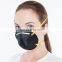 Custom made Logo Reusable Anti Dust Black Non Woven Mouth and Nose Filter mining dust Mask