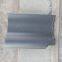 Interlocking Ceramic Roof Tile Glazed Surface Gray Use For Building Materials