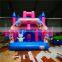 Wholesale Outdoor Kids Amusement Park Inflatable Princess Bounce House With Slide