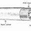 Цена на электрическую кабель 16 AGW 2,5 мм Thwn, электрические провода Thhn
