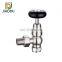 TRV forged brass radiator valve angle type without handle flooring heating system valves