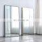 Modern Large Full Length Floor Mirror Full Body Tall Mirror Free Standing or Wall-Mounted Brushed Thin Frame for Bedroom