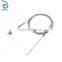 3mm diameter SS304 MI cable Probe Type Thermocouple with standard handle