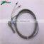 Probe length 47mm for K type pressure spring fixed thermocouple /temperature sensor