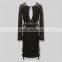 Hot Selling 2016 Perspective Hollow Out Sexy Cocktaik Dresses Bandage Dress
