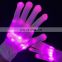 Wholesale Rave Light Flashing Finger Lighting Glow Mittens LED Glow Gloves for halloween