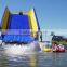 Blue with yellow Giant inflatable Water slides