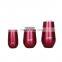 New Heat Press Egg Printing Mug Vacuum Stainless Steel Wine Tumbler Sublimation Blank Mug
