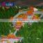 OEM high quality miniature landscape architectural model lighting pvc modular house