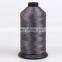 Dope dyed sewing thread for textile