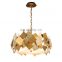Hot Sell Modern Golden Metal Patch Pendant Light E27 LED Indoor Decorative Haning Lamp