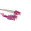 factory price 1 meter SC LC Duplex OM3 OM4 Fiber Optic Patch cord Fiber Jumper