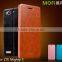 MOFi Hot Sale Customed PU Leather Flip Cell Phone Cover Case for ZTE N939ST, ZTE V5 3