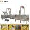 Onion rings potato chips automatic continuous belt fryer frying machine