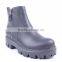 Casual style fashion lady high cheap work anti-slip platform ankle boots with zippers