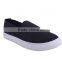 Beautiful shape slip on cheap canvas shoes lady thick sole flat shoes