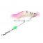 9.5cm/6g Soft Fishing Lure Shrimp Artificial Bait With Swivel 6 Colors Fishing Lures Baits