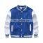 Manufacturer's custom brand LOGO children's baseball uniform school uniform 100% cotton sweater casual sports cardigan jacket