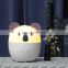 120ML Cute Pet Koala Whisper Quiet Portable Ultrasonic Mini Humidifier Aroma Diffuser