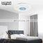 HUAYI Simple Design Remote Dimming Modern Round Surface 24Watt Bedroom Decoration LED Ceiling Light