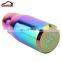 Universal Neo Chrome Car Gear Shift Knob,CNC Aluminum 5-Speed JDM Shift Knob