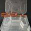 takeaway food container disposable plastic lunch bento box,square PLA plastic food container,fast food package essential