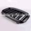 For BMW X5 X6 F15 F16 front grill high quality double slat line Matt black kindly mesh grill for BMW X5M X6M 2014-IN