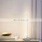 Home Decor Modern Luxury Bedside Acrylic Shade Metal Table Lamps Reading Lamps for Bedroom
