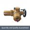 Bernard multi turn gate valve electric actuator DZW500-18W/Z/T regulating valve electric installation