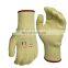 ANSI A9 Aramid Knit Cut Resistant Work Gloves Heatproof Anti Cut Aerospace Industry Safety Gloves For HVAC Lumber Flooring