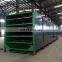 Carbon steel charcoal briquette chain plate dryer mesh belt dryer price 500-1000kg per hour