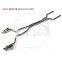 Stainless Steel Exhaust Pipe With Manifold Full Set for Benz E63S V8 Auto Modification Electronic Valve whatsapp008618023549615