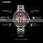 SINOBI Men Luxury Watch S9696G Multifunctional Stainless Steel Night Light Function Date Display Men's Watches Jam Tangan Pria