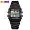 Watch factory Skmei 1338 hot selling wholesale reloj hombre lujo support OEM custom logo stainless steel digital watch