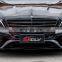 Auto Car Parts Front Bumpers For Benz E Class W213 Modified Standard Edition E63S AMG Body Kits Grille Front Lip License Plate
